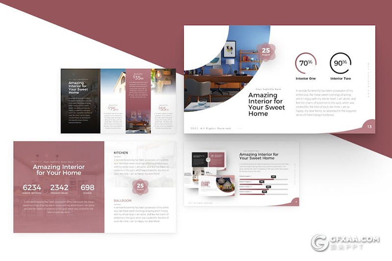 20页民宿度假村介绍宣传多用途PPT模板 - 顶尖PPT