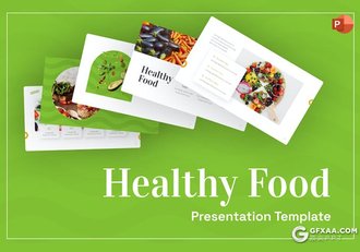 82页绿色健康饮食活动策划分析展示水果食物饮料介绍展示PPT模板 - 顶尖PPT