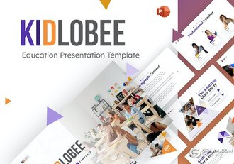 26页时尚精美少儿教育培训国外PPT模板 - 顶尖PPT