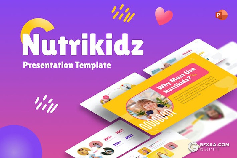 97页精美时尚关爱儿童协会儿童教育培训主题国外PPT模板 - 顶尖PPT