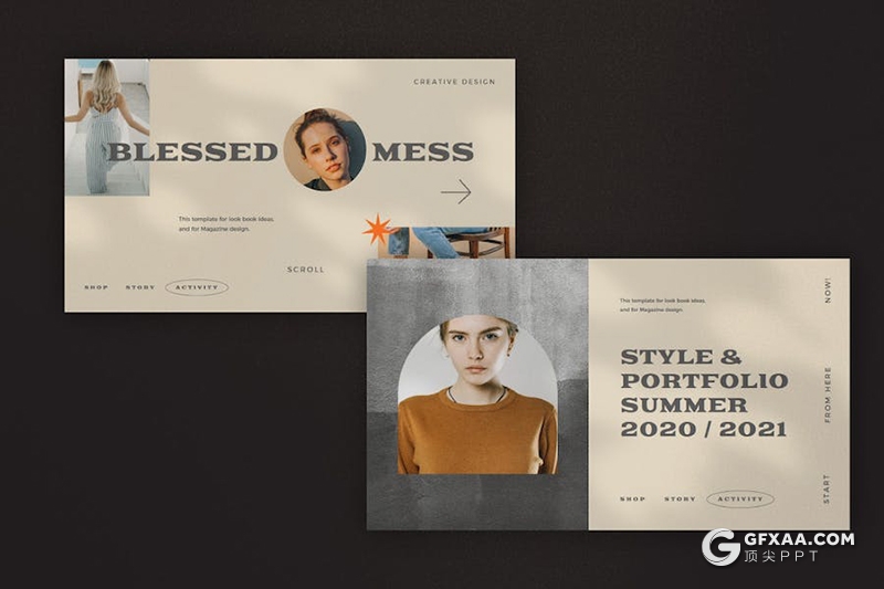 30页杂志风产品活动策划营销多用途国外PPT模板 - 顶尖PPT