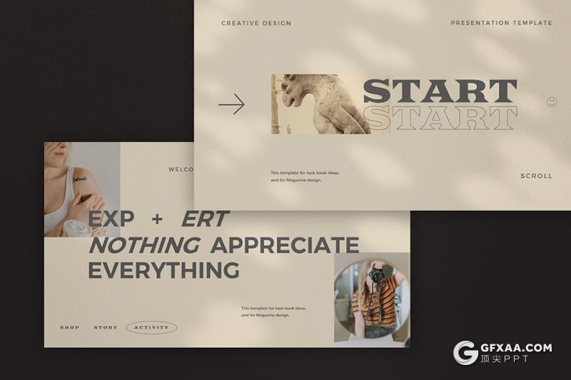 30页杂志风产品活动策划营销多用途国外PPT模板 - 顶尖PPT