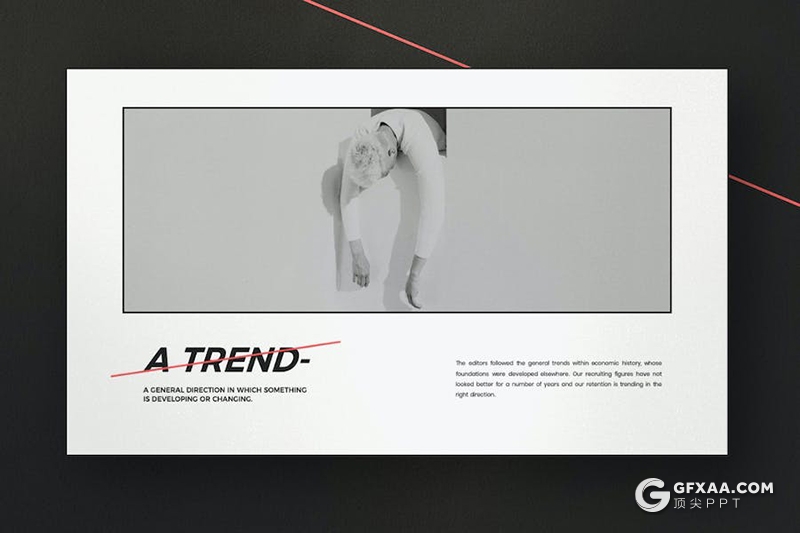 30页杂志风极简时尚多用途PPT模板 - 顶尖PPT