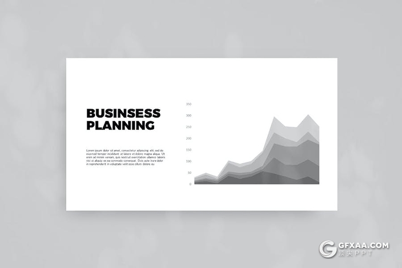 黑白杂志风模特摄影展示商务营销主题国外Keyonte模板 - 顶尖PPT