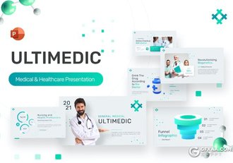 86页简约大气医药医学研究主题多用途PPT模板 - 顶尖PPT