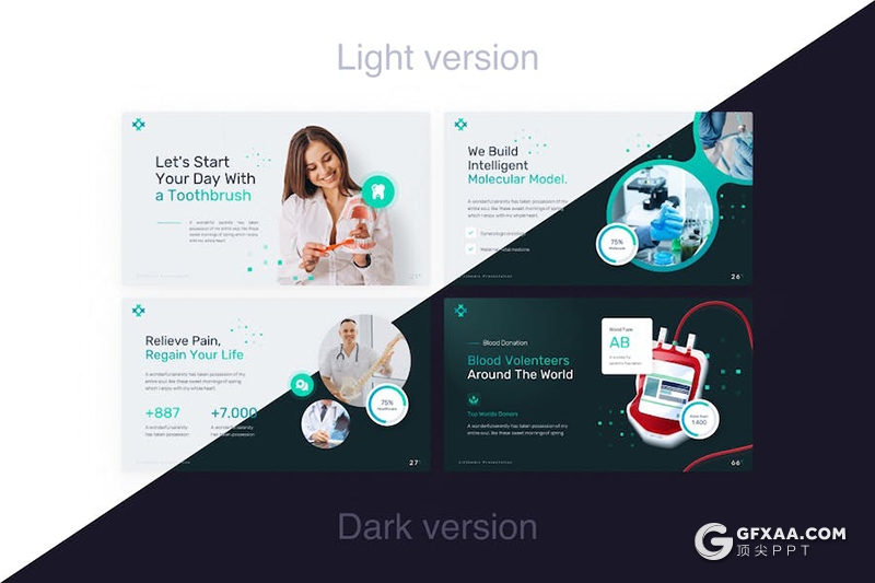 86页简约大气医药医学研究主题多用途PPT模板 - 顶尖PPT