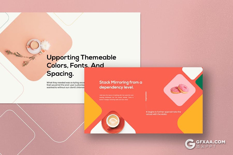 30页创意精美时尚摄影展示产品展示多用途PPT模板 - 顶尖PPT