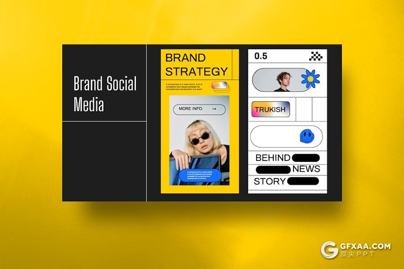 31页复古创意时尚活动策划营销多用途PPT模板 - 顶尖PPT