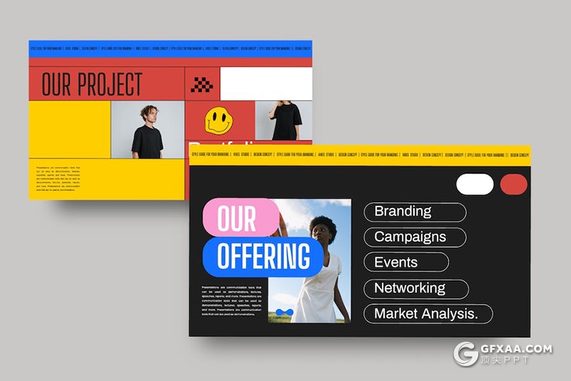 31页复古创意时尚活动策划营销多用途PPT模板 - 顶尖PPT