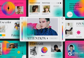 30页时尚精美品牌关注度活动策划营销多用途国外PPT模板 - 顶尖PPT