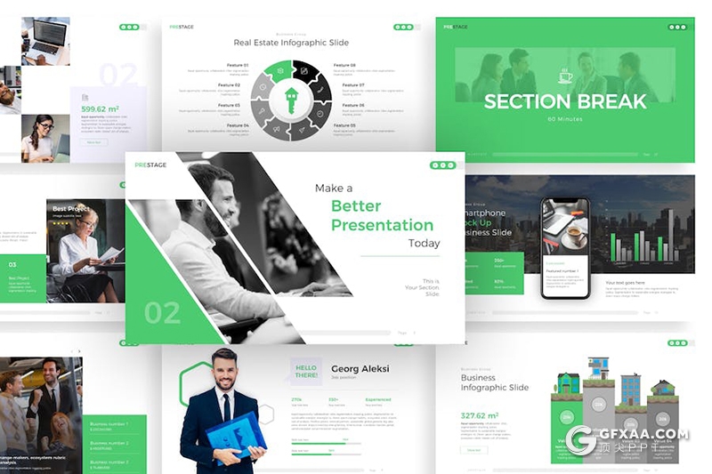 简约大气商业计划团队介绍商业合作通用KeyNote模板 - 顶尖PPT