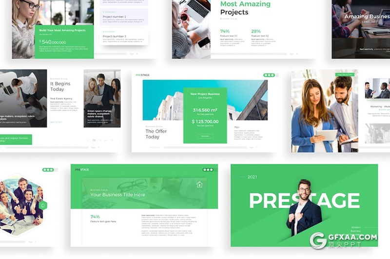 简约大气商业计划团队介绍商业合作通用KeyNote模板 - 顶尖PPT