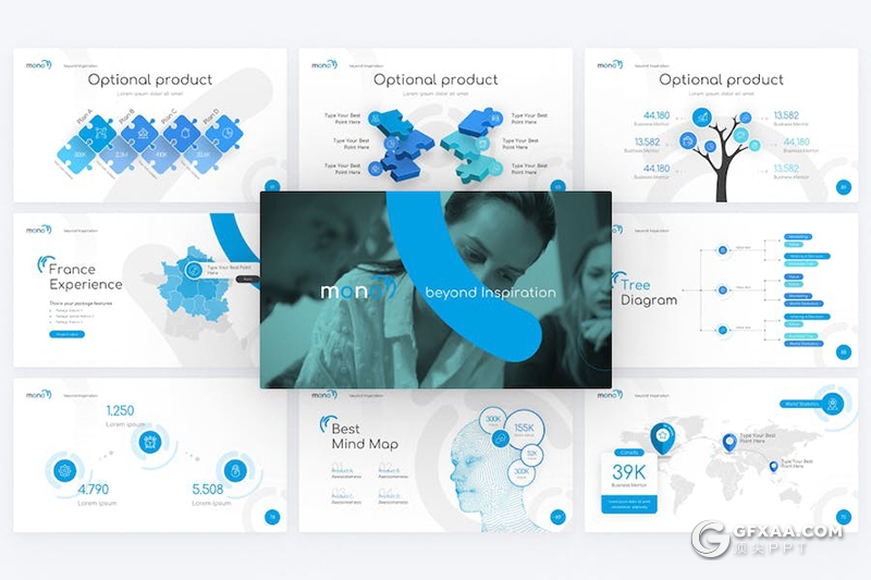97页创意简约商业合作年计划总结汇报多用途国外PPT模板 - 顶尖PPT