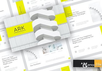 33页方舟建筑主题演讲多用途国外GoogleSlides模板 - 顶尖PPT