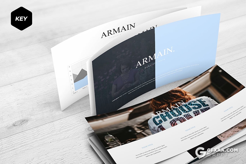 30页活动策划商品摄影展示奢侈品介绍通用国外GoogleSlides模板5种配色 - 顶尖PPT