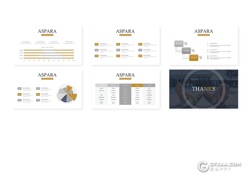 30页企业简介商业计划年计划总结汇报多用途国外PPT模板5种配色 - 顶尖PPT