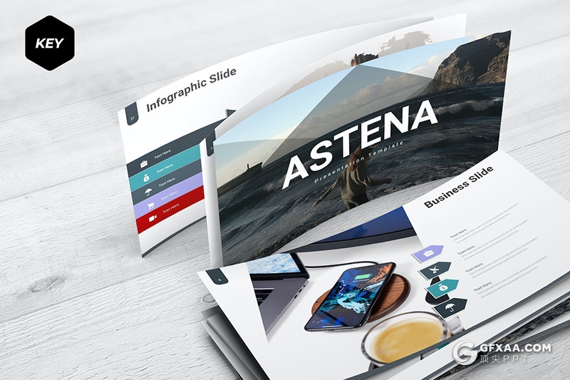 30页商业计划企业介绍团队介绍多用途国外KeyNote模板5种配色 - 顶尖PPT