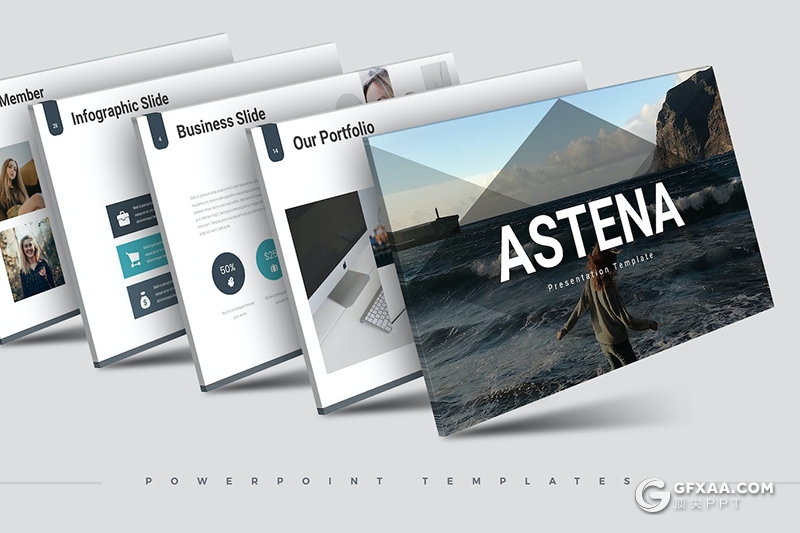 30页商业计划企业介绍团队介绍多用途国外PPT模板5种配色 - 顶尖PPT