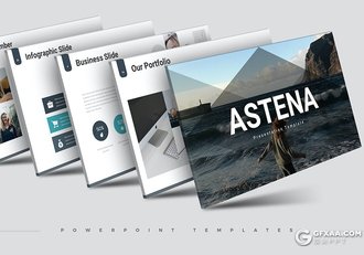 30页商业计划企业介绍团队介绍多用途国外PPT模板5种配色 - 顶尖PPT