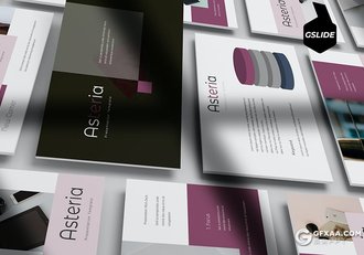 30页活动策划商业计划年计划总结汇报多用途国外GoogleSlides模板5种配色 - 顶尖PPT