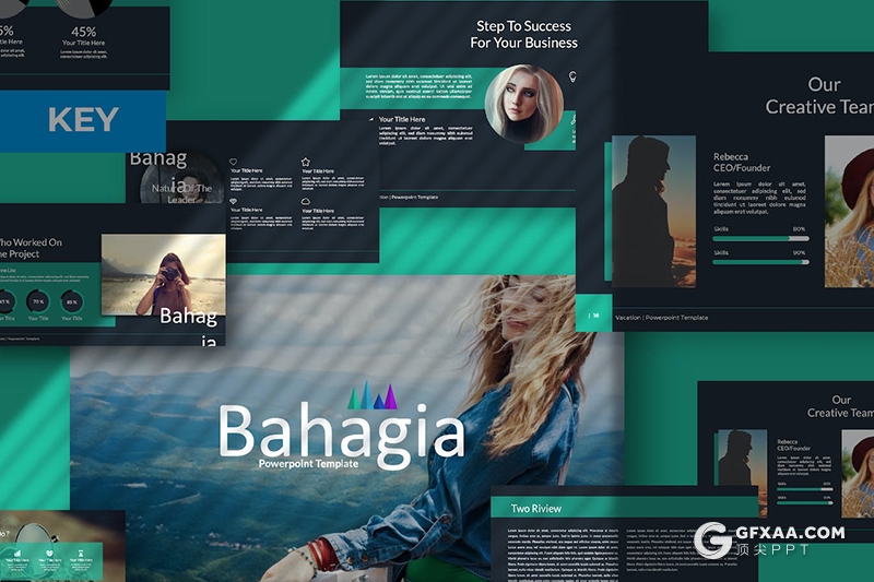 96页产品活动策划商业计划多用途国外KeyNote模板5种配色2款背景 - 顶尖PPT