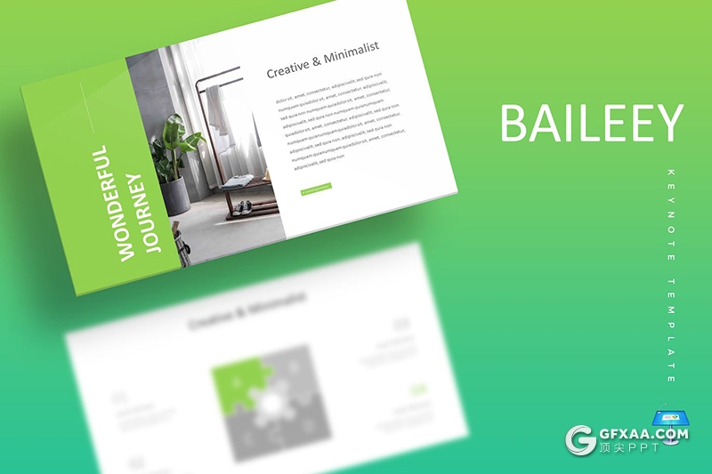 30页简约大气企业介绍商业合作计划多用途国外KeyNote模板5种配色 - 顶尖PPT