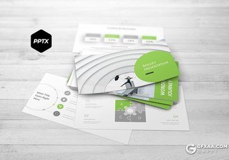 30页简约大气企业介绍商业合作计划多用途国外PPT模板5种配色 - 顶尖PPT