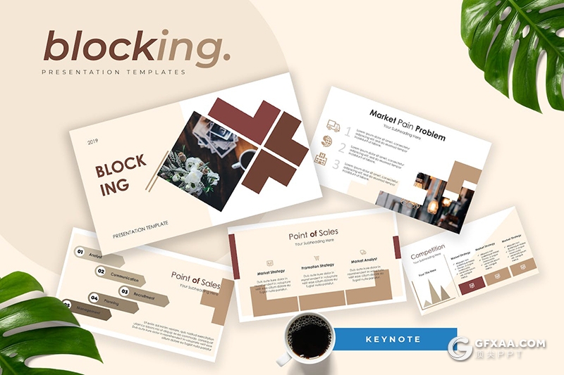 50页创意大气商业计划年计划总结汇报通用国外KeyNote模板 - 顶尖PPT