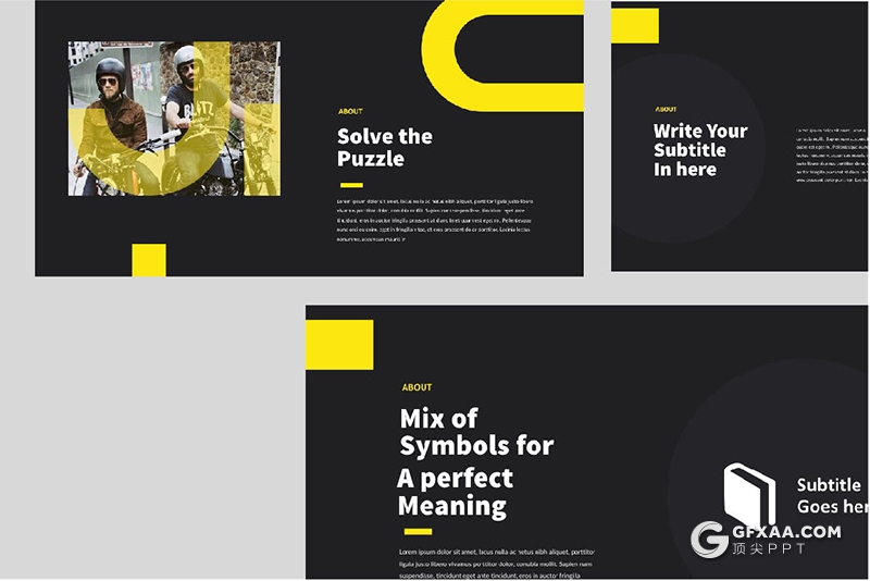 50页现代化大气商业计划团队介绍企业合作通用国外PPT模板 - 顶尖PPT