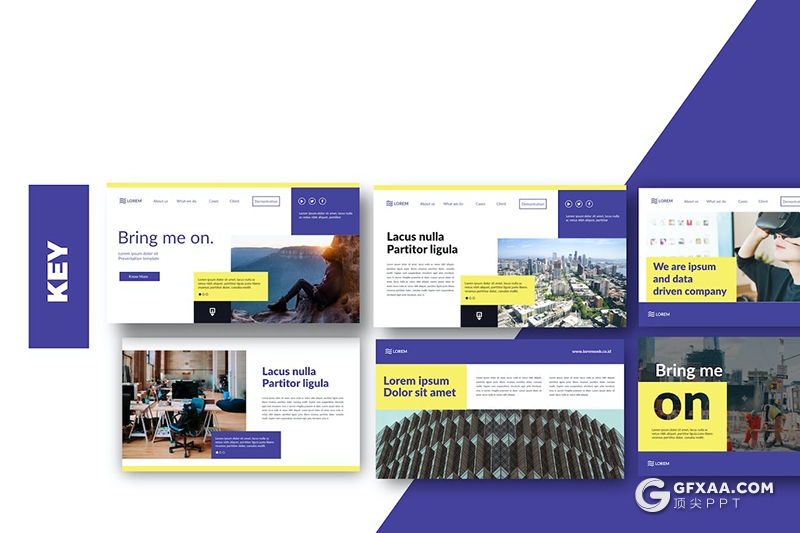 50页商业计划书企业合作商务主题国外KeyNote模板 - 顶尖PPT