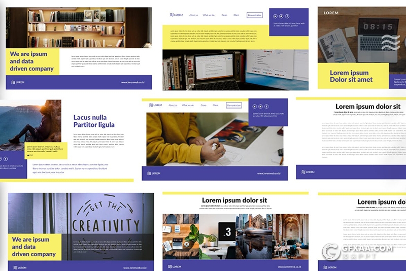 50页商业计划书企业合作商务主题国外PPT模板 - 顶尖PPT