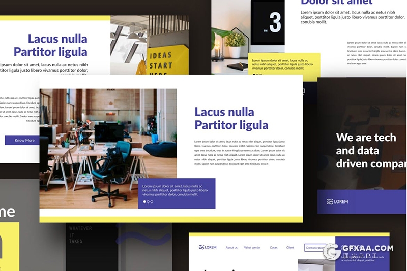 50页商业计划书企业合作商务主题国外PPT模板 - 顶尖PPT