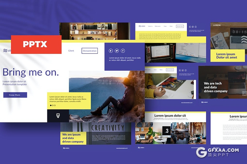 50页商业计划书企业合作商务主题国外PPT模板 - 顶尖PPT