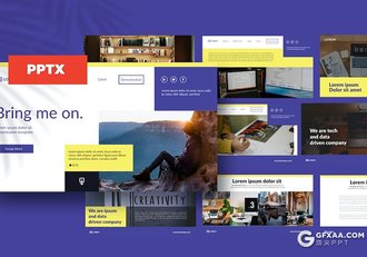 50页商业计划书企业合作商务主题国外PPT模板 - 顶尖PPT