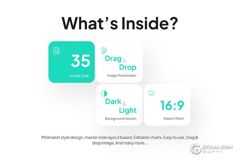 35页海边旅游景点度假宣传通用国外PPT模板 - 顶尖PPT