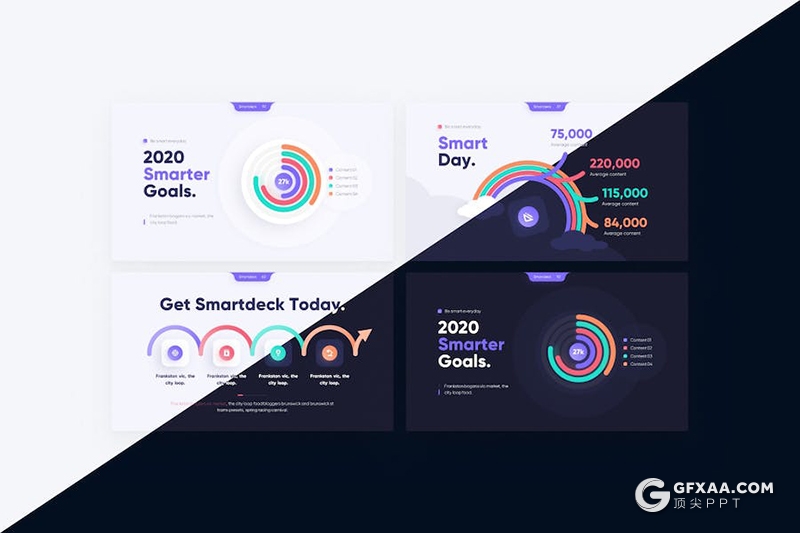 创意精美时尚少儿教育培训国外KeyNote模板 - 顶尖PPT