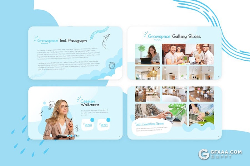 20页涂鸦创意卡通手绘风教育培训多用途国外PPT模板 - 顶尖PPT