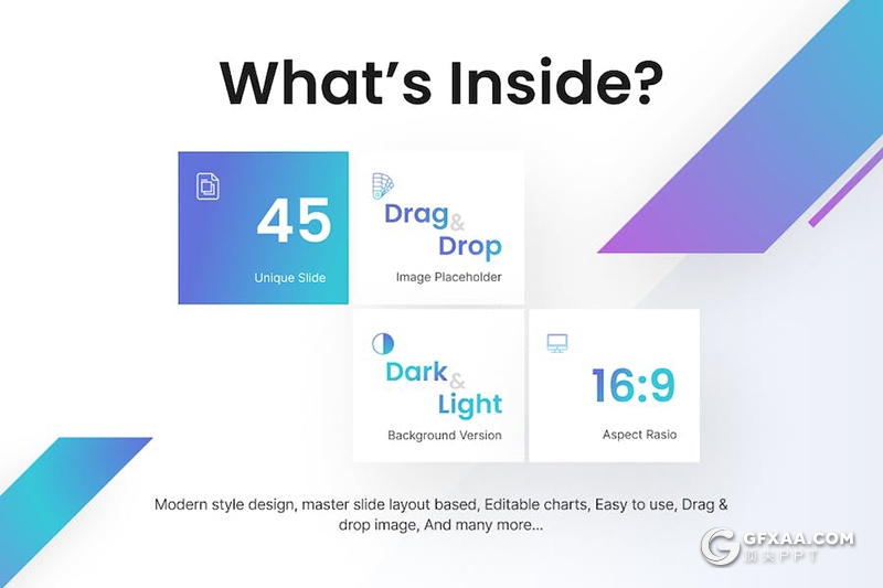 创意精美旅行指南度假景点宣传国外KeyNote模板 - 顶尖PPT
