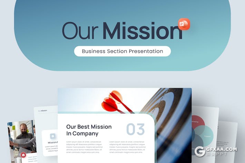 40页企业介绍业务展示商业计划商务通用国外PPT模板 - 顶尖PPT