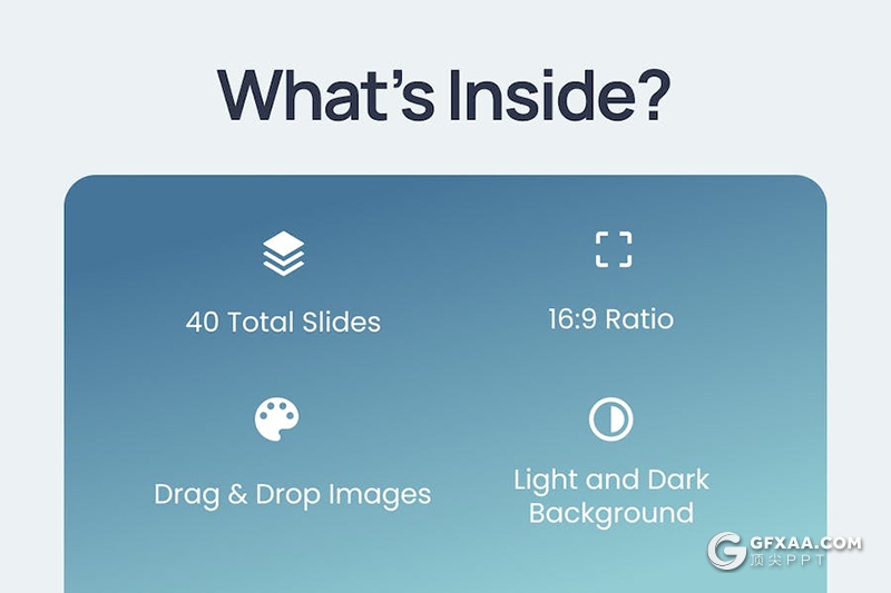 40页企业介绍业务展示商业计划商务通用国外PPT模板 - 顶尖PPT