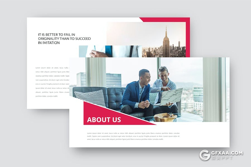 35页企业介绍商业合作年计划总结多用途国外PPT模板 - 顶尖PPT