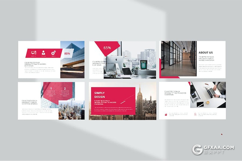 35页企业介绍商业合作年计划总结多用途国外PPT模板 - 顶尖PPT