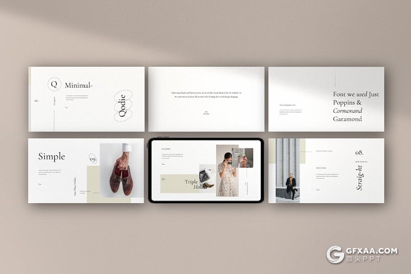 摄影展示产品展示活动营销策划多用途KeyNote模板 - 顶尖PPT