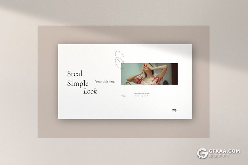 摄影展示产品展示活动营销策划多用途KeyNote模板 - 顶尖PPT