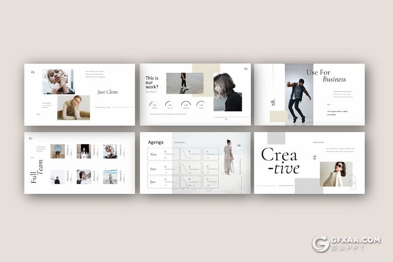 摄影展示产品展示活动营销策划多用途KeyNote模板 - 顶尖PPT