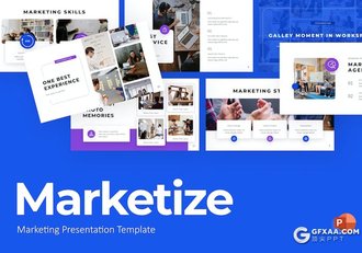 35页市场营销商业计划合作团队介绍计划总结通用国外PPT模板 - 顶尖PPT