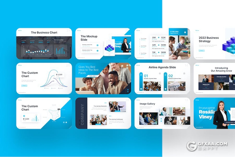 25页业务合作商业计划年计划总结汇报多用途国外PPT模板 - 顶尖PPT