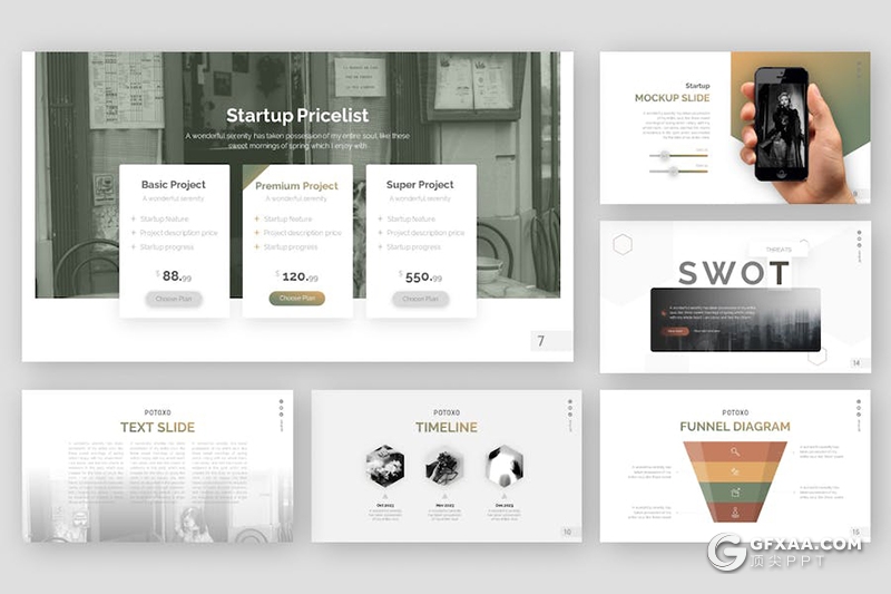 商业计划品牌策划营销多用途国外keynote模板 - 顶尖PPT
