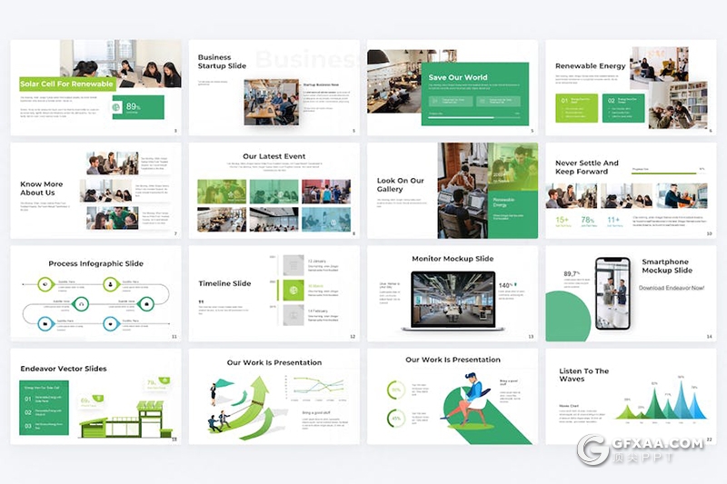35页企业合作商业计划团队介绍多用途国外PPT模板 - 顶尖PPT