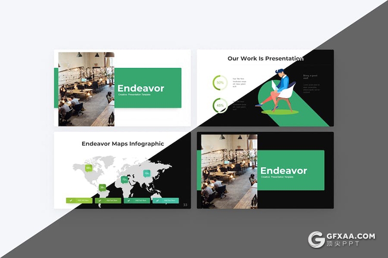 35页企业合作商业计划团队介绍多用途国外PPT模板 - 顶尖PPT